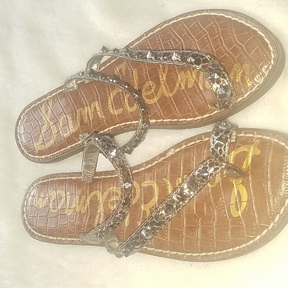 Sam Edelmen embellished sandals - Picture 3 of 3